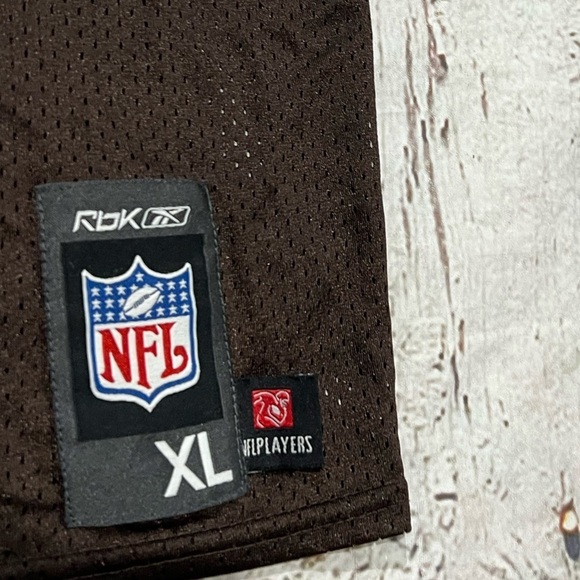 Brady Quinn Cleveland Browns Reebok NFL Football Sports Jersey Shirt - Picture 6 of 6